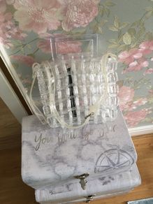Zara transparent bag. Never used