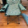 Metal/Fabric Folding Chair. Image 3