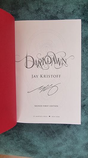 Darkdawn Jay Kristoff 1st Edition Signed