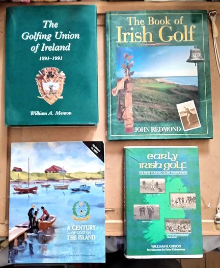 Four Irish Golf Books
