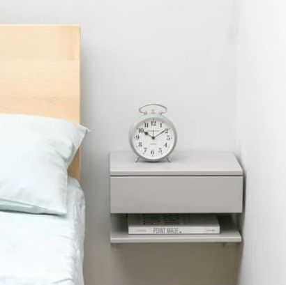 2 Bedside Lockers Floating