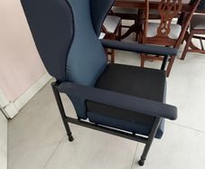 High back orthopaedic chair & cushion