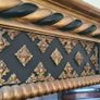 R & W Clarke Mirror 1883 Victorian over mantle Mirror Image 5