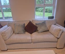 3 seater couch and two arm chairs