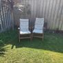 Outdoor dining table and chairs Image 4
