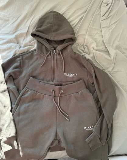 mckenzie moss green zip up tracksuit