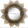 Small Round Decor Wall Mirrors Set of 3 Home Accessories for Bedroom, Living Room & Dinning Room (BM013) Image 2