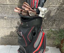 Full set of golf clubs