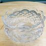 Vintage Waterford Crystal Scalloped Edge Footed Fruit Bowl Image 3