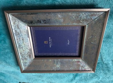 South Row Golden Blush mirrored photo frame