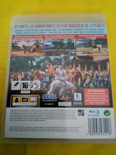 Virtua Fighter 5 PlayStation 3 Ps3 Games Original
