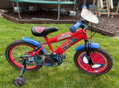 12 inch Spider Man Childs Bike