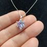 Chain with a beautiful 925 sterling silver pendant Image 3