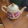 Vintage English Tea & Dessert Display Set, Sadler Teapot & Cries of London Plates Image 10