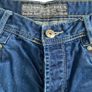 Diesel Men's Relaxed Wide Leg Washed Indigo Blue Jeans 36 32 Image 3