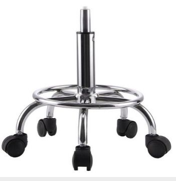 Adjustable Hydraulic Salon Beauty Spa Massage Stool PU Leather Black