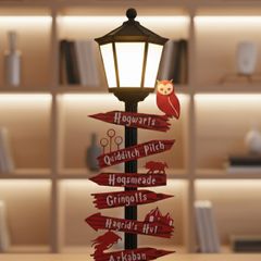 Wizarding World Street Lamp  Magical LED Decoration