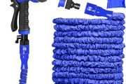 FREE EXPRESS SHIPPING 100FT Expandable Garden Hose Pipe,Expanding Hose Pipe with 8 Function Spray Gun,3 Times Magic Hose Pipe