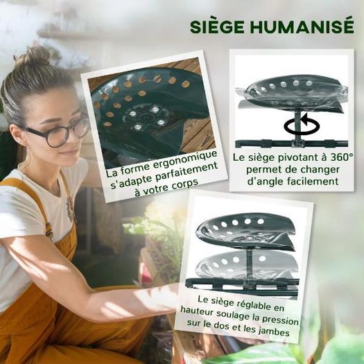 Rolling Garden Seat