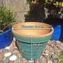 Beautiful Glazed Flower Pot with Heather Included Image 10