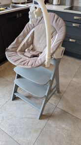 Baby bouncer and high chair combo
