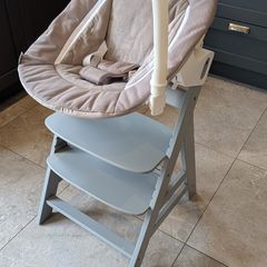 Baby bouncer and high chair combo