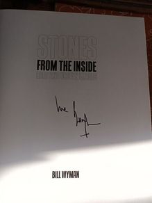 Bill Wyman Signed Book