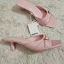 Pink Sandals Bershka UK5 new with tags Image 3