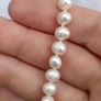 Baroque Pearl Necklace on Sterling Silver Closures Image 9