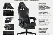 Huzaro Force 4.7 Carbon Mesh Gaming Chair with Footrest