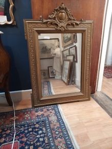 French wall mirror c1900