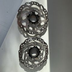 Pair Shimano 160mm centre lock rotors / discs