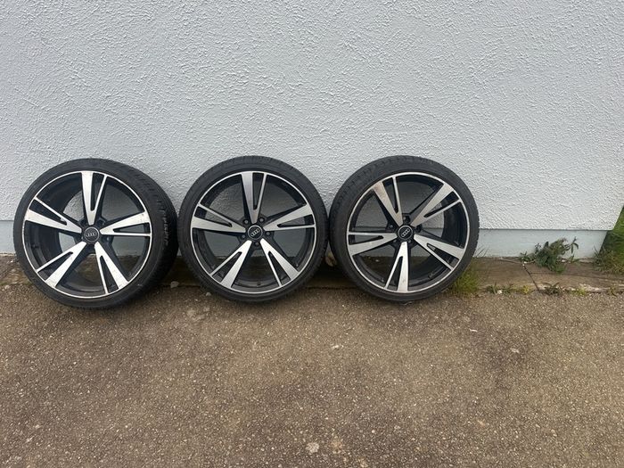 3x audi wheels