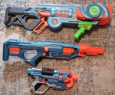 Nerf Elite 2.0 Blaster Bundle (3 Blasters, Vest & Training Target)