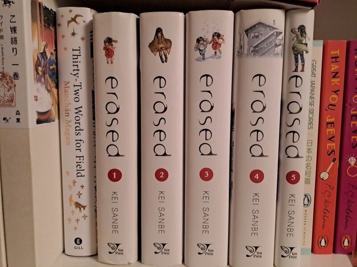 Erased Manga By Kei Sanbe Volumes 1-5