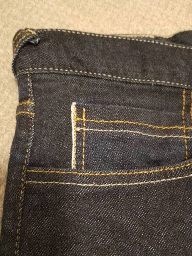 Rokker Iron Raw Selvedge Jeans