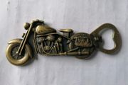 Motorbike bottle opener