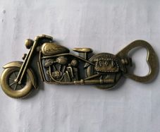 Motorbike bottle opener
