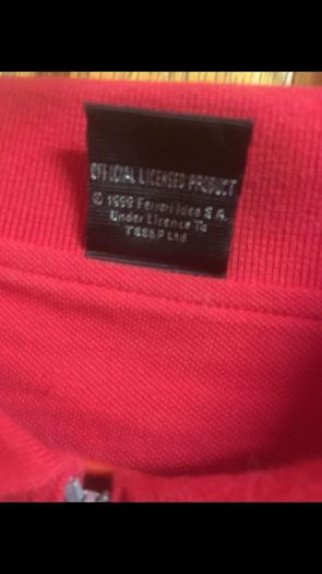 ferrari polo shirt