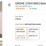 Grohe Rainshower Shower System with thermostatic bath Mixer 27641000 Image 6