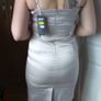 quality silver grey dress size xs-s new eos collection Image 2