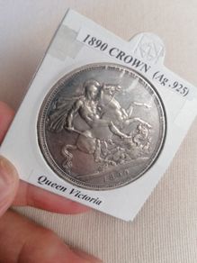 1890 Silver Crown Coin