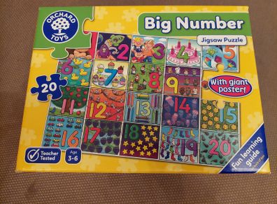 Orchard Toys Big Number Jigsaw