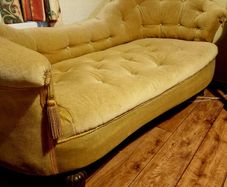Vintage chaise longue