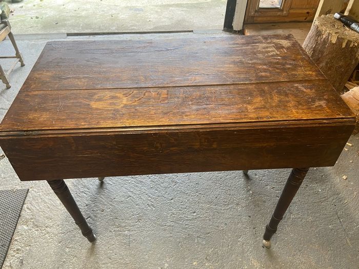 old table