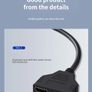 HDMI-Compatible Cable Splitter 1080P 2 Dual Port Y Splitter 1 In 2 Out Cable Adapter For Lcd Tv Box Ps3 Hdmi-Compatible Splitter Image 3