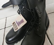 French combat boots size 47