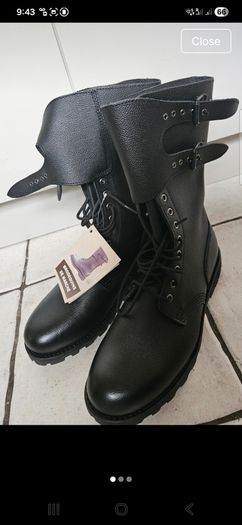 French combat boots size 47