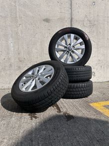 Genuine Volkswagen T5/T6 Clayton 16" Alloy Wheels - Hankook C Rated