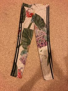 Adidas floral leggings
